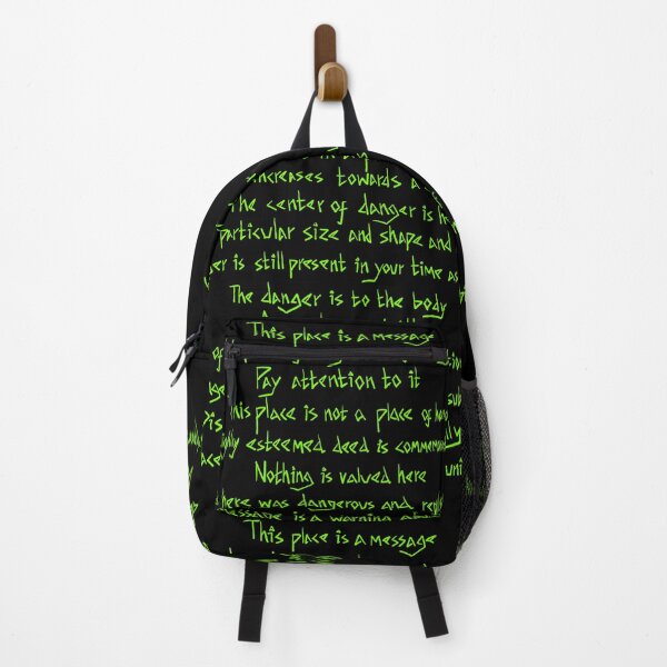Item preview, Nuclear semiotics full warning message (green) designed and sold by TheDoodlemancer.