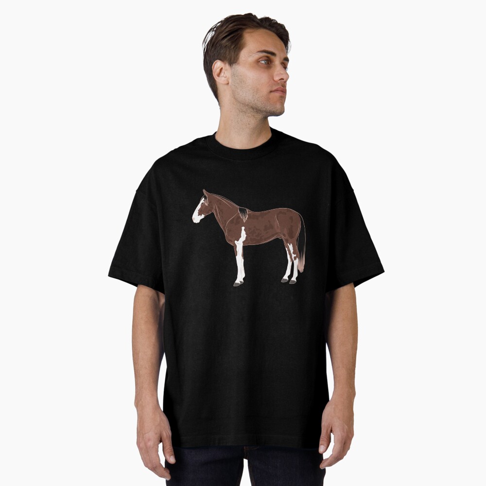Aperçu de l'œuvre T-shirt oversize créée et vendue par WebEquitation.