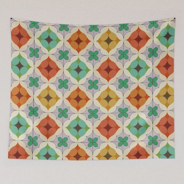 Item preview, Geometric Quatrefoil Pattern designed and sold by Angry Swan Designs.