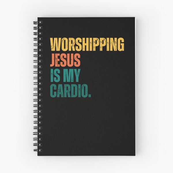 Item preview, Retro Worshipping Jesus is my Cardio designed and sold by snowry.