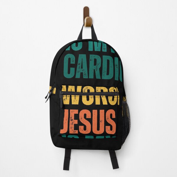 Item preview, Retro Worshipping Jesus is my Cardio designed and sold by snowry.