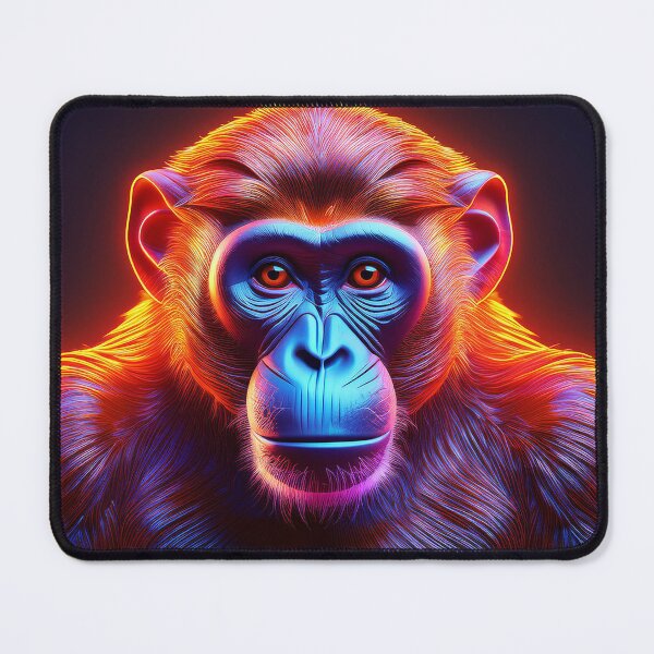 Item preview, Lava | Glowing Neon Monkey Collection | Hyperrealistic designed and sold by monkeybusiness.pt.