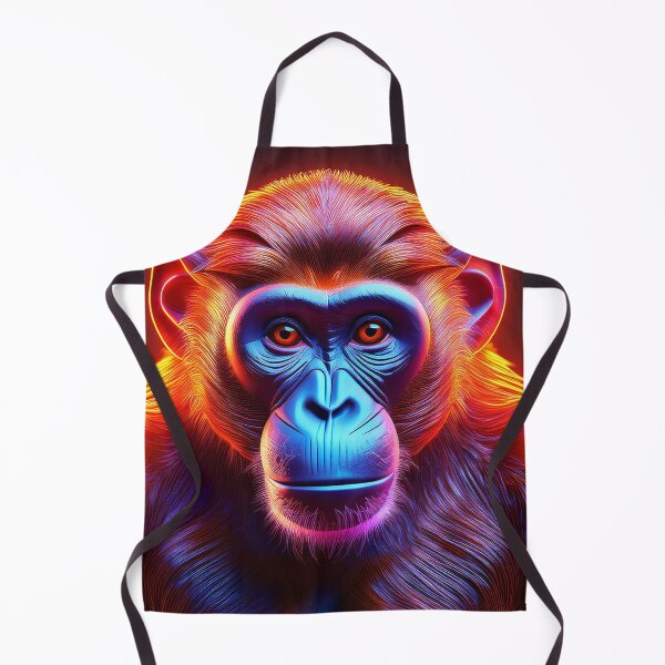 Item preview, Lava | Glowing Neon Monkey Collection | Hyperrealistic designed and sold by monkeybusiness.pt.