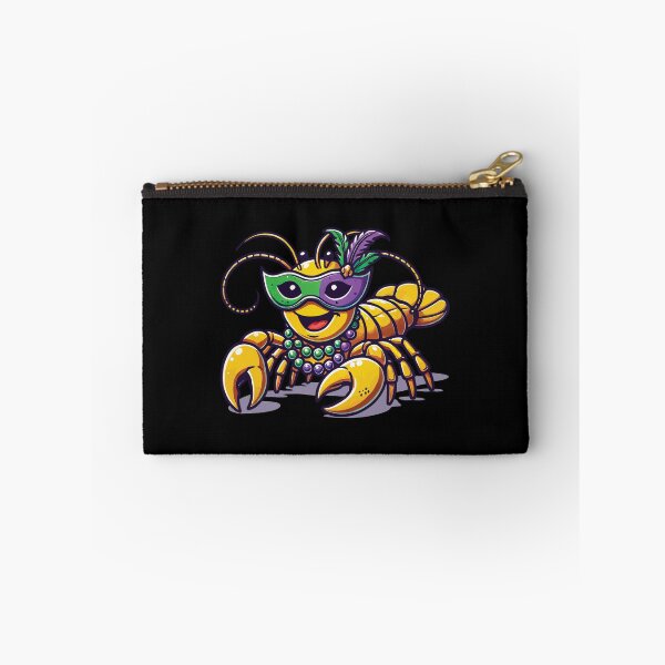 Item preview, Mardi Gras Crawfish Beads Mask Fun designed and sold by LuminOrb.
