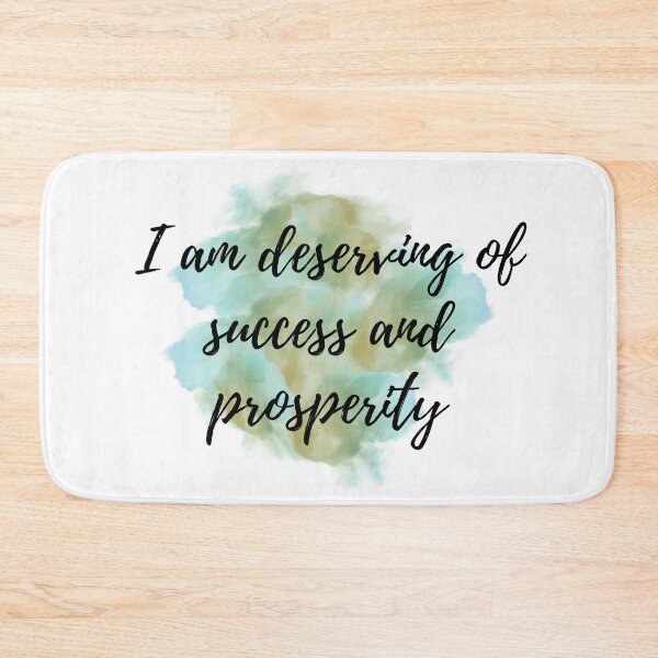 Item preview, I am deserving of success and prosperity - Positive Affirmations - For Men [ 2025 - Collection ] designed and sold by elmsstudios.