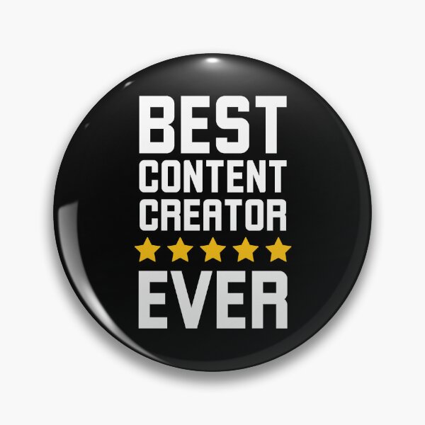 Item preview, Best Content Creator Ever funny designed and sold by snowry.