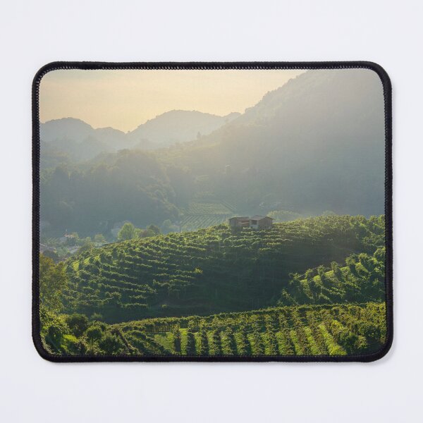 Item preview, Vineyards of Prosecco hills at sunset, Italy designed and sold by Stefano Orazzini.