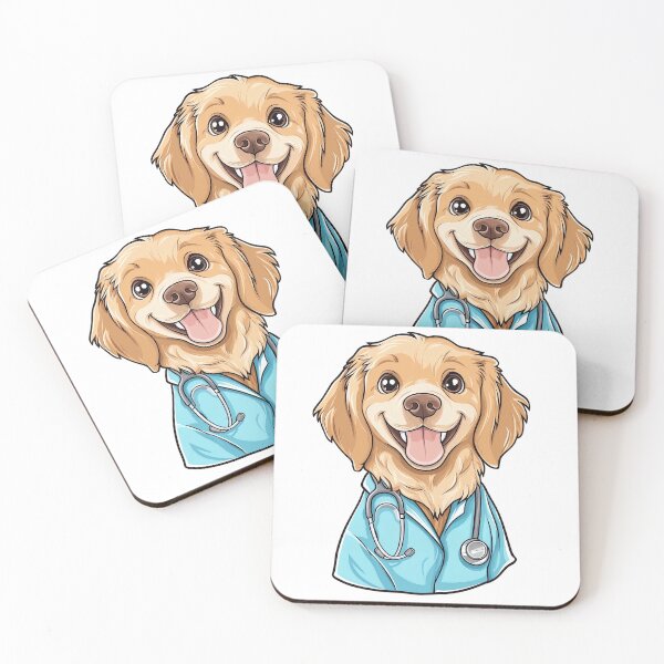 Artikelvorschau, The Dogtor Is In II – Süßes und lustiges, vom Tierarzt inspiriertes Design entworfen und verkauft von SunRacer.