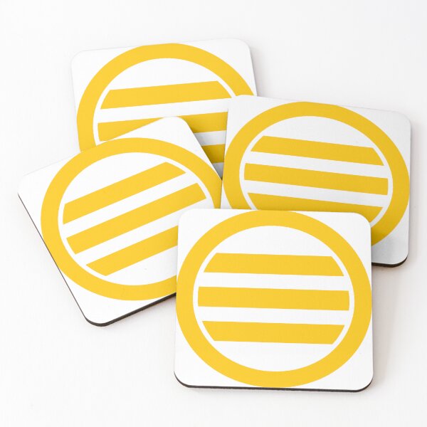 Item preview, Gold Kikkawa Clan Mon with White Background designed and sold by Mon & Matrix.
