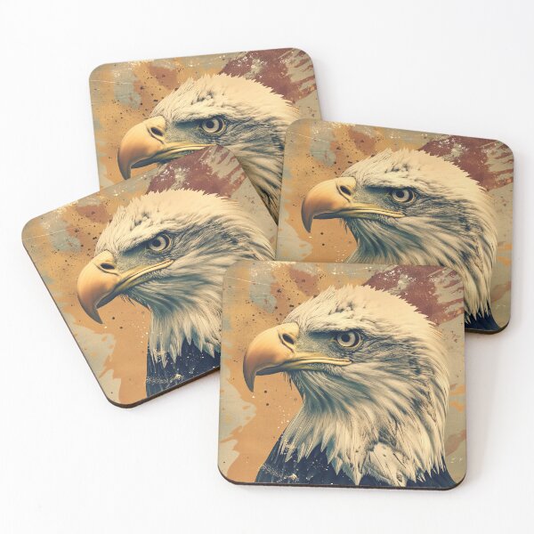 Item preview,  Eagle on Abstract Concrete designed and sold by Visual-Elixir.