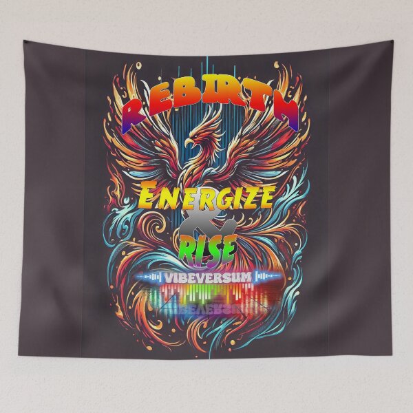 Item preview, Rebirth | Energize & Rise | VibeVersum Phoenix Design designed and sold by VibeVersum.