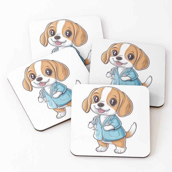 Artikelvorschau, The Dogtor Is In III – Süßes und lustiges, vom Tierarzt inspiriertes Design entworfen und verkauft von SunRacer.