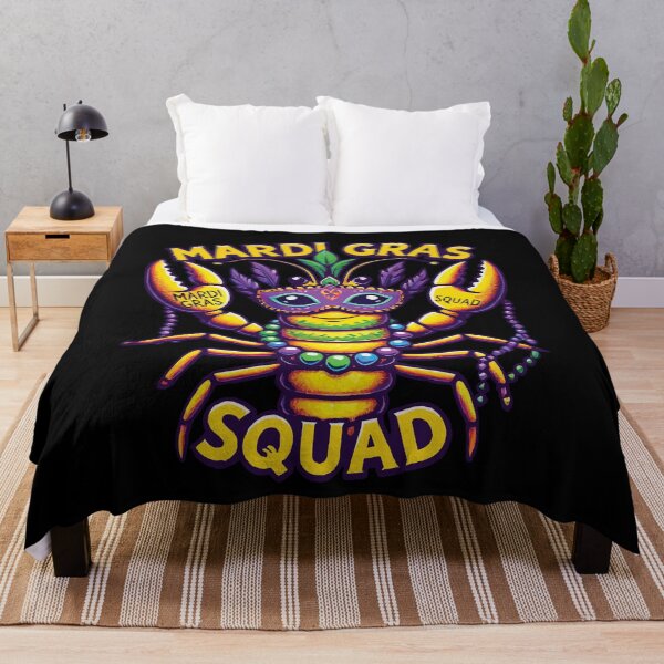 Item preview, Mardi Gras Crayfish Squad Celebration Fun designed and sold by LuminOrb.