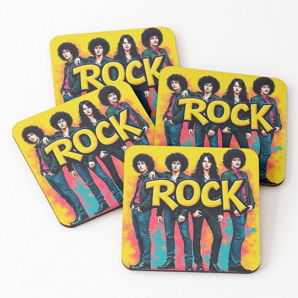 Item preview, Electric Funk Rock Album Cover - Vibrant Retro Colors designed and sold by Rockuanna.