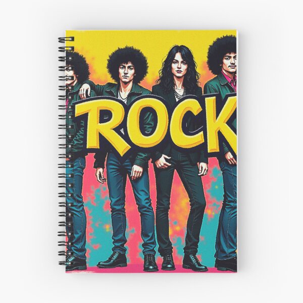 Item preview, Electric Funk Rock Album Cover - Vibrant Retro Colors designed and sold by Rockuanna.