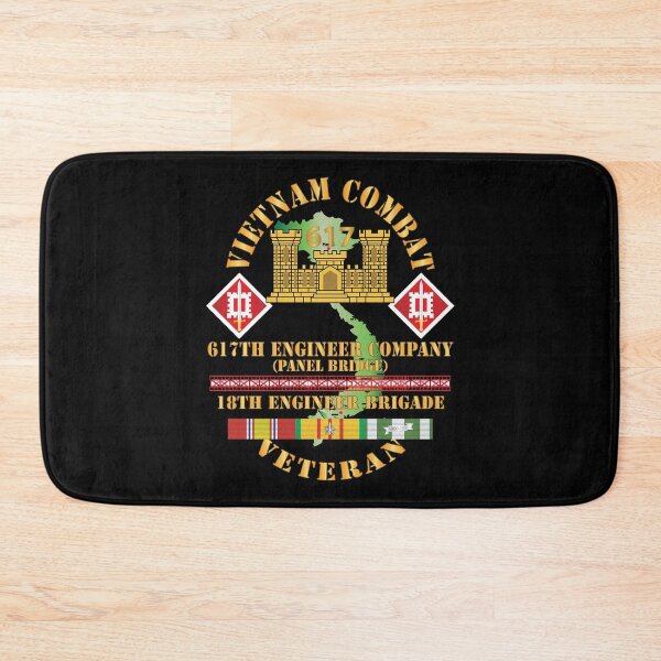 Item preview, Vietnam Combat Veteran - 617th Engineer Company - Panel Bridge, 18th Engineer Brigade w VN SVC X 300 designed and sold by Military Insignia Products.