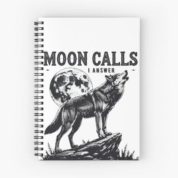 Item preview, Moon Calls I answer - Howling Wolf Midnight Mood.  designed and sold by EnigmaVoid.