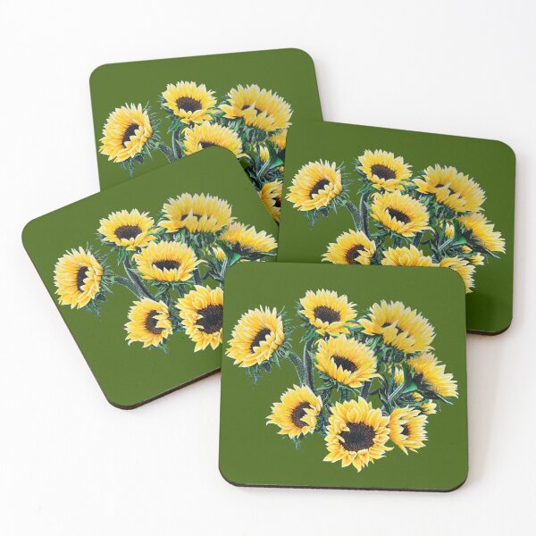 Item preview, SUNFLOWERS ACRYLIC PAINTING,  SUNFLOWER ART designed and sold by Danicus666.