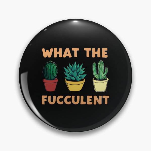 Item preview,  "What The Fucculent" – Funny Succulent & Cactus Graphic Sweatshirt for Plant Lovers designed and sold by Colorful-Garden.