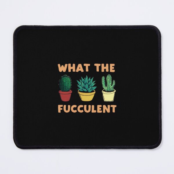 Item preview,  "What The Fucculent" – Funny Succulent & Cactus Graphic Sweatshirt for Plant Lovers designed and sold by Colorful-Garden.