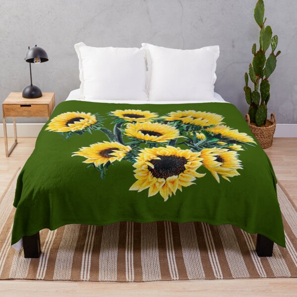 Item preview, SUNFLOWERS ACRYLIC PAINTING,  SUNFLOWER ART designed and sold by Danicus666.