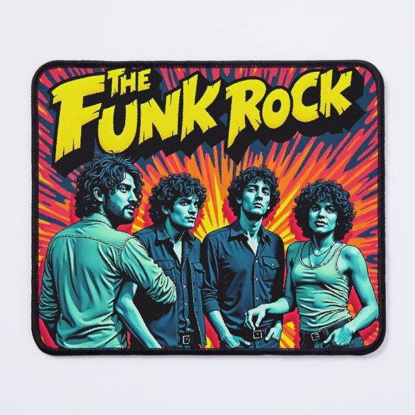 Item preview, Bold Graphic Funk Rock Album Art - Dynamic 80s/90s Style designed and sold by Rockuanna.