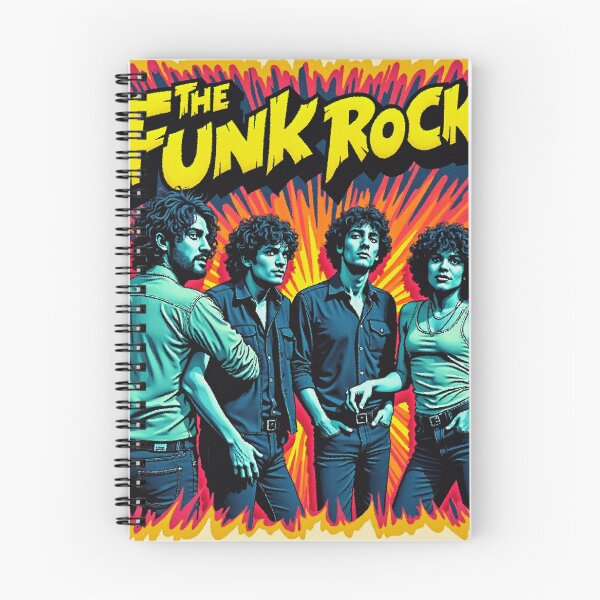 Item preview, Bold Graphic Funk Rock Album Art - Dynamic 80s/90s Style designed and sold by Rockuanna.
