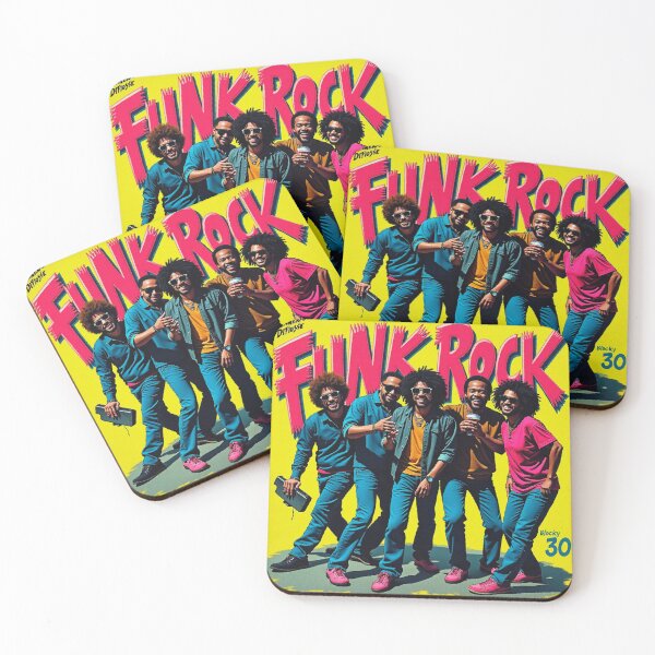 Item preview, Upbeat Funk Rock Album Design - Funky 80s/90s Vibe designed and sold by Rockuanna.