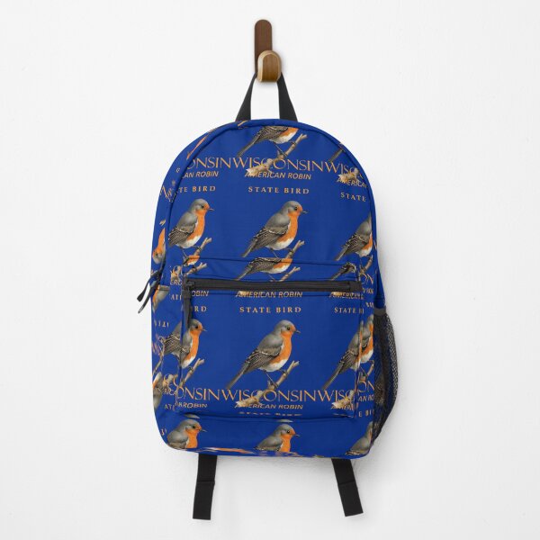 Item preview, Wisconsin Territory Bird Turdus Migratorius designed and sold by taiche.