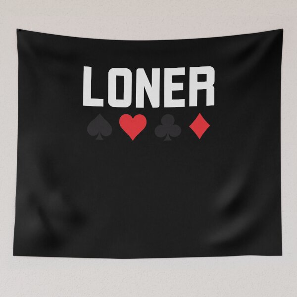 Item preview, Loner funny euchre player Euchre humor joke designed and sold by snowry.