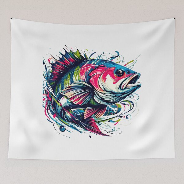 Item preview, Fish designed and sold by maistendencias.