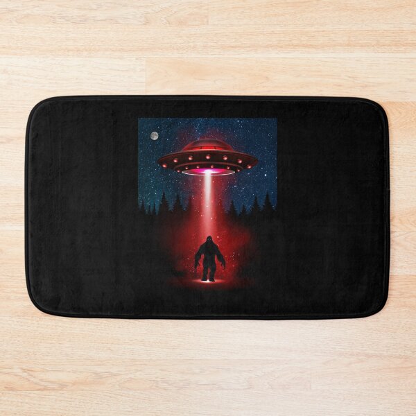 Item preview, UFO and Bigfoot designed and sold by AMERICANCHEEZ.
