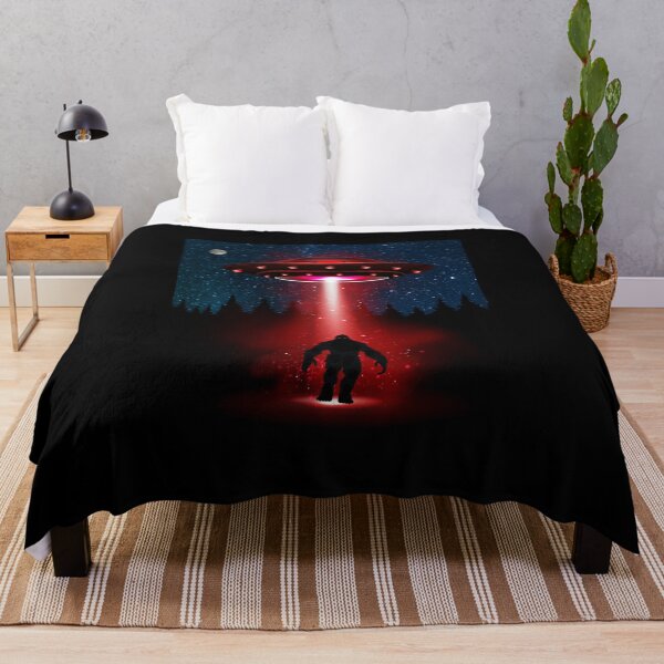 Item preview, UFO and Bigfoot designed and sold by AMERICANCHEEZ.