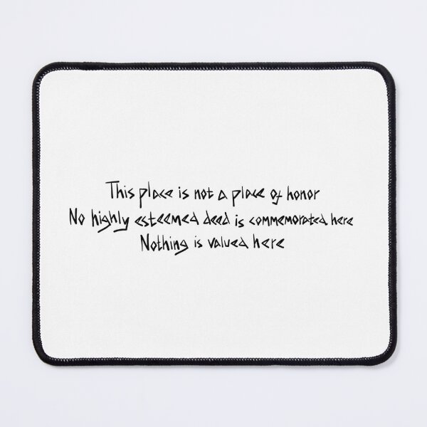 Item preview, Nuclear warning message (black) designed and sold by TheDoodlemancer.