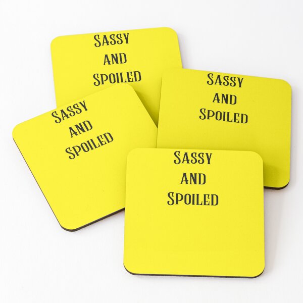 Item preview, sassy and spoiled designed and sold by MallsD.