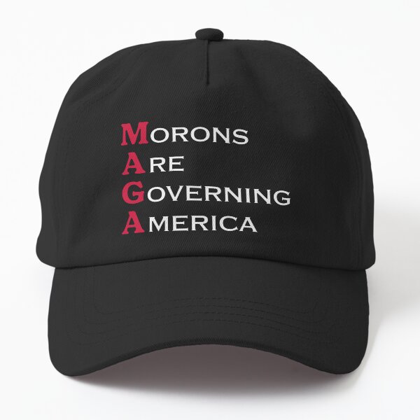 Aperçu de l'œuvre Les idiots gouvernent l'Amérique créée et vendue par Angry Swan Designs.