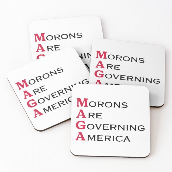 Item preview, Morons Are Governing America designed and sold by Angry Swan Designs.