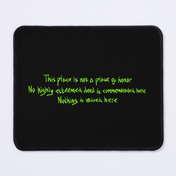 Item preview, Nuclear warning message (green) designed and sold by TheDoodlemancer.