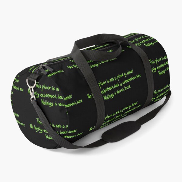 Item preview, Nuclear warning message (green) designed and sold by TheDoodlemancer.