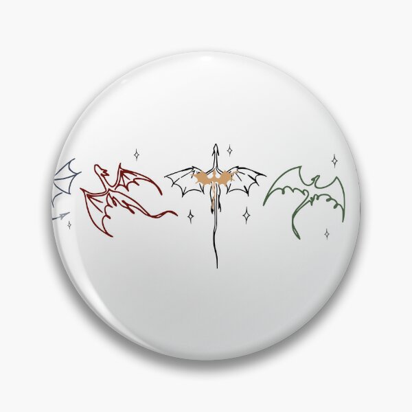 Item preview, Fourth Wing Spine Dragons. designed and sold by iPrintastyCo.