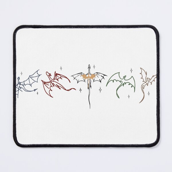 Item preview, Fourth Wing Spine Dragons. designed and sold by iPrintastyCo.