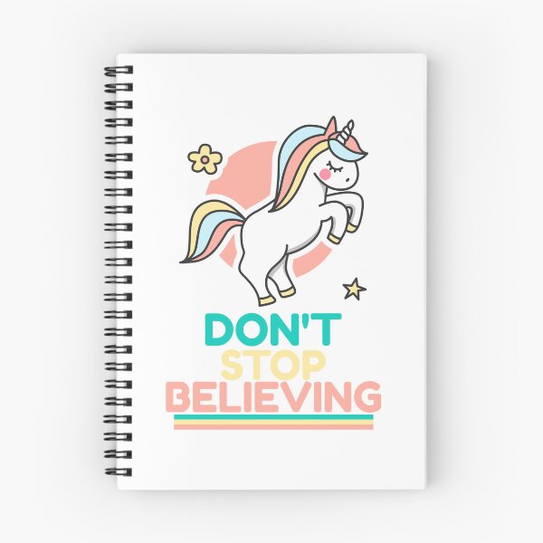 Item preview, Unicorn: Don't Stop Believing designed and sold by Salty Gal Designs.