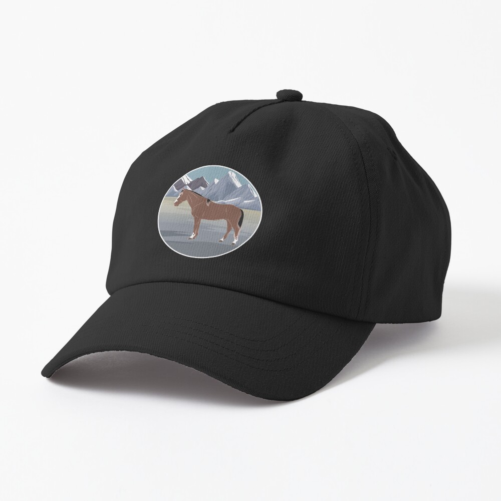 Aperçu de l'œuvre Casquette Dad Hat créée et vendue par WebEquitation.