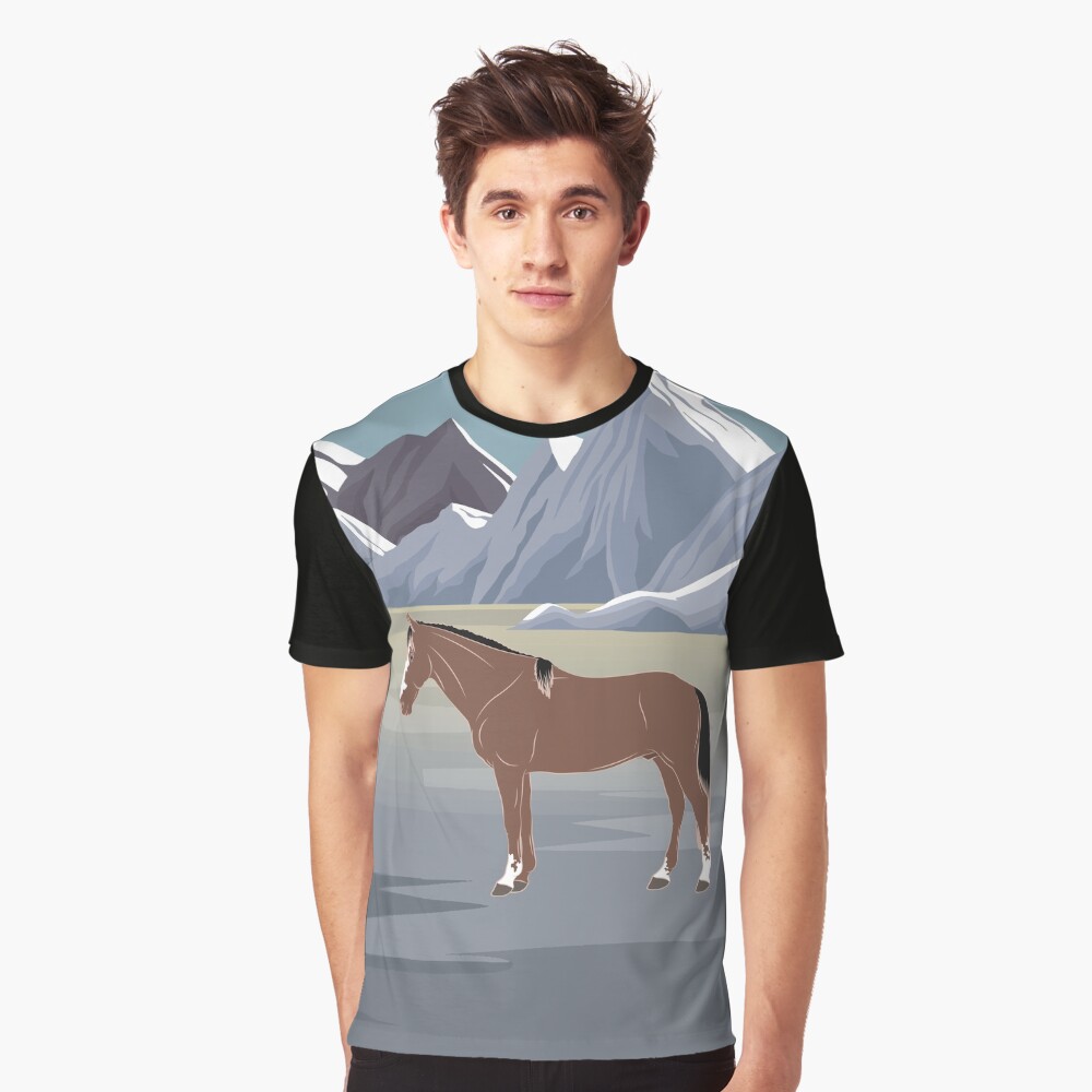 Aperçu de l'œuvre T-shirt graphique créée et vendue par WebEquitation.