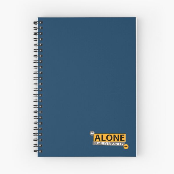 Item preview, Alone but never lonely  designed and sold by Vanich-Panich.