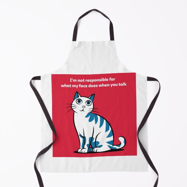 Item preview, disapproving cat, sarcastic, grumpy, judge, funnyfits70, Humor, Funny, retro, vintage, funny quotes, animal humor, designed and sold by FunnyFits70.