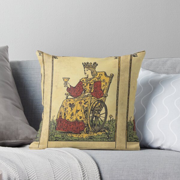 Item preview, Queen of cups wheelchair tarot designed and sold by MendaciousMina.