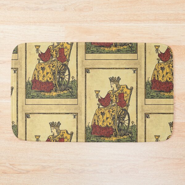 Item preview, Queen of cups wheelchair tarot designed and sold by MendaciousMina.