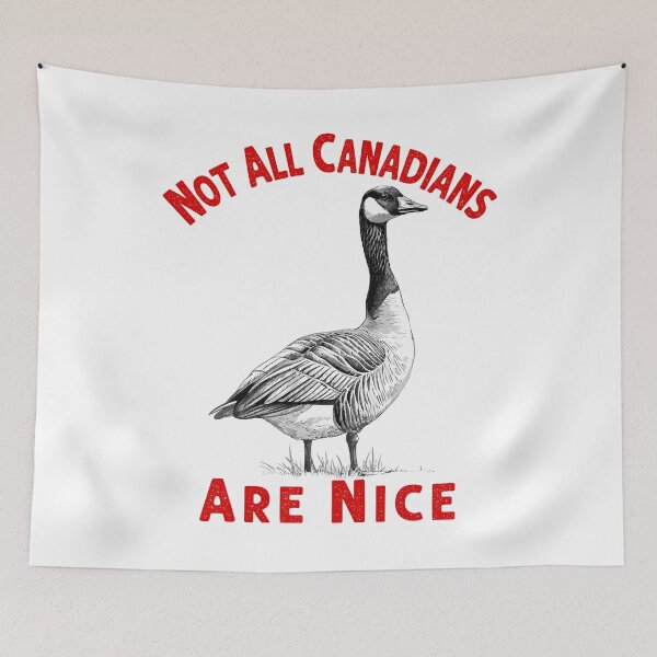 Item preview, Not All Canadians Are Nice designed and sold by Angry Swan Designs.