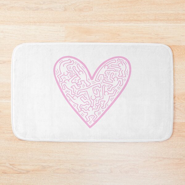 Item preview, Keith Haring heart designed and sold by lilliemayprints.